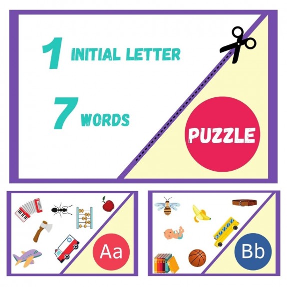 English Alphabet Puzzle (Download)
