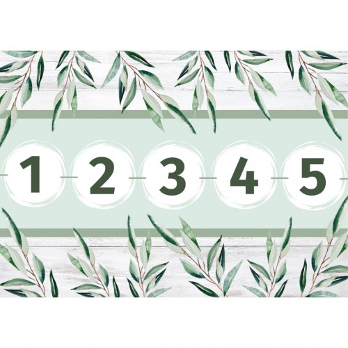 Numberline 1-100 - Olive Leaf (Download)